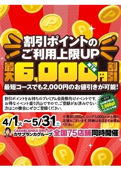 ★ポイントご利用上限UPキャンペーン★